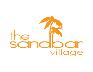 The Sandbar Village logo.